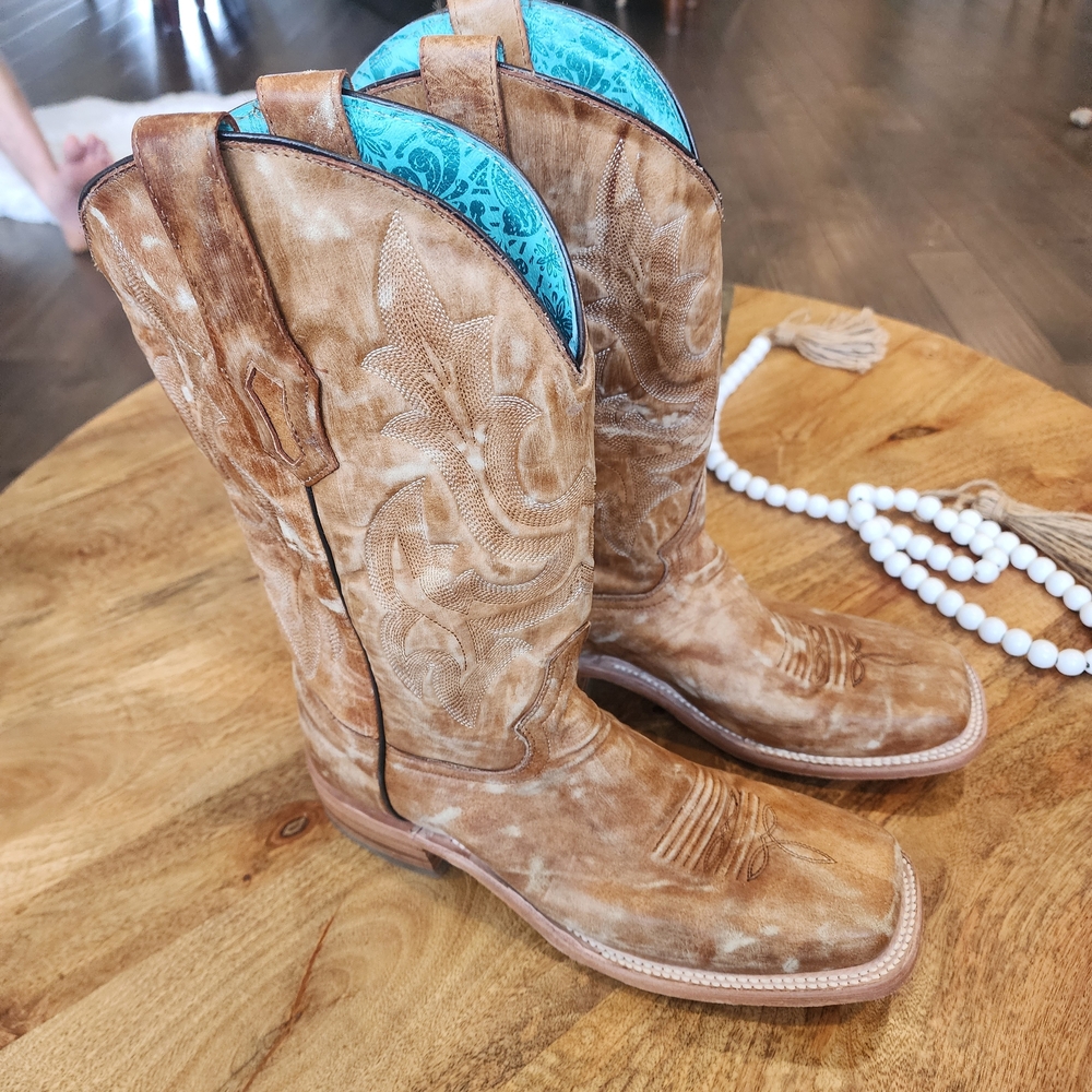 Corral Handcrafted Tan Cowboy Boots